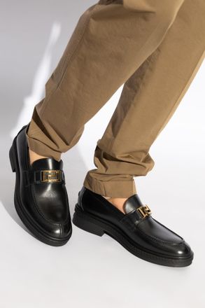 Versace Loafers Type Shoes, Mens, Black