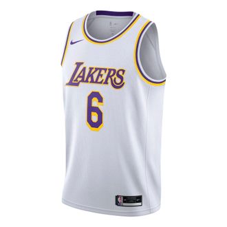 Nike x NBA LA Lakers Jerseys LeBron James 6 CW3595-103