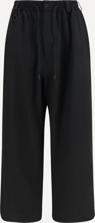 Yohji Yamamoto Wool straight-leg Pants Male XS