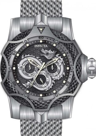 Invicta IN-49188 Mens Venom Watch - Silver - One Size