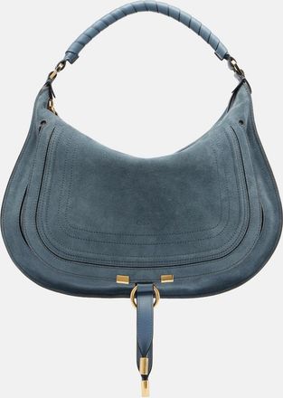 Chlo&eacute; Marcie Medium suede shoulder bag