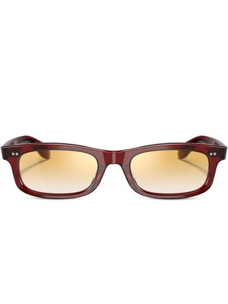 Oliver Peoples Occhiali da sole squadrati Fai - Viola