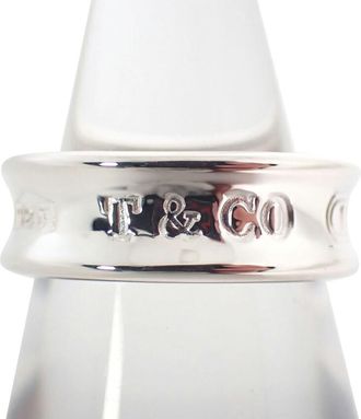Tiffany & Co. Sterling Silver 925 Band Ring (Pre-Owned)