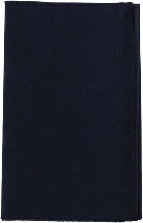 Fay Gebreide Sjaal met Franjes - Heren - Wintersjaals - Blauw - ONE Size - Wol - Accessoires