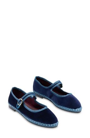 Flabelus Montague Mary Jand Flat in Azul at Nordstrom, Size 5Us