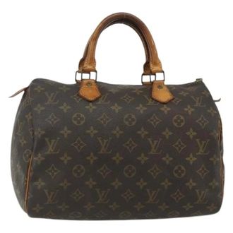 Louis Vuitton Pre-owned Handbags, female, Brown, Size: ONE SIZE Pre-owned Speedy 30 Hand Bag