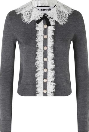 Self Portrait Donna, Maglie, Grigio, XS, new