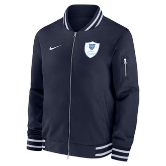 Nike Mens College (Spelman College) Bomber Jacket in Blue | M62424SPEC25-NVY