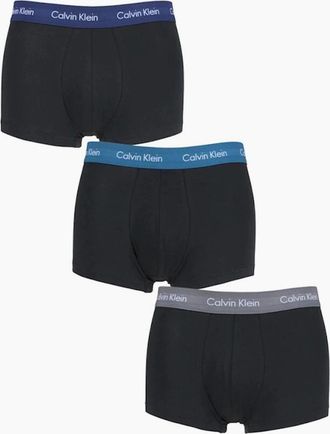 Calvin Klein Mens Calvin Klein SZM Mens Trunk 3 Pack - Black/Black/Black - Size: 33/32/32