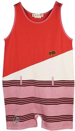 Marni Multicolour cotton jersey tank dress Size L