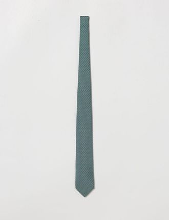 Ferragamo Cravatta Gancini Ferragamo in seta stampata