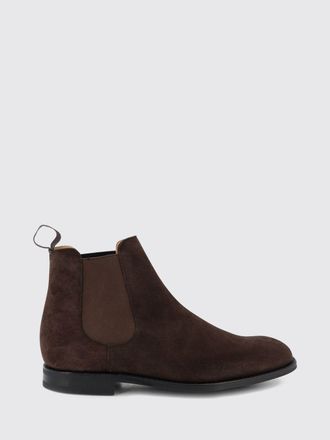 Churchs Suede Chelsea Boots with Rubber Sole