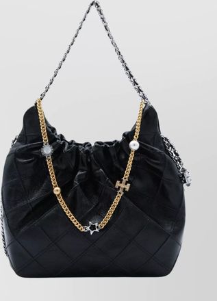 Tory Burch fleming mini leather shoulder bag