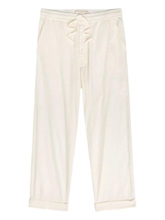 SMR Days Malibu drawstring cuffed trousers - Neutrals