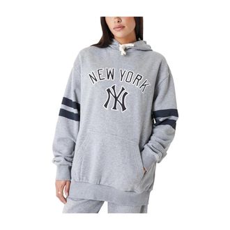 New Era Hoodies - Dames - Hoodies - Grijs - S - Hoodies & sweatvesten