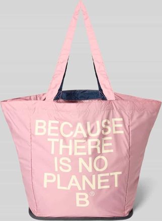 Ecoalf Shopper mit Statement-Print Modell PACHO in Rosa, Gr&ouml;&szlig;e 1