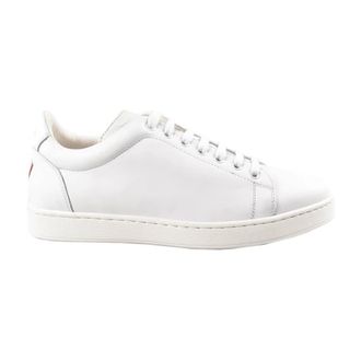 Kiton Sneakers, male, White, Size: 8 US White Crocodile Calfskin Shoes