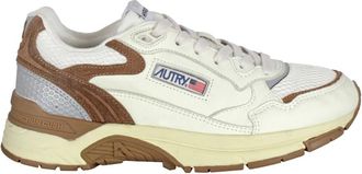 Autry Sneakers van mesh en su&egrave;de met logo - Dames - Sneakers - Veelkleurig - 40 EU - Su&egrave;de - Schoenen