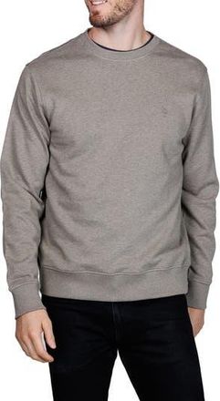 Tailorbyrd Cotton French Terry Crewneck Pullover in Mushroom at Nordstrom Rack, Size Xx-Large