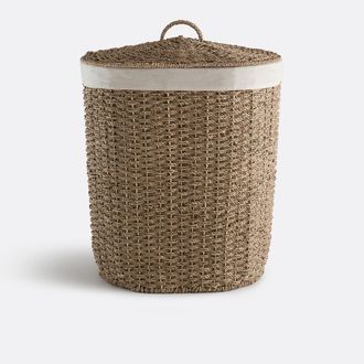 La Redoute Interieurs Wasmand van gevlochten zeegras, JUBO