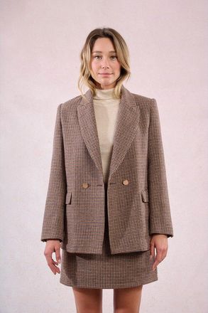 Molly Bracken Blazerjasje in pied-de-poule