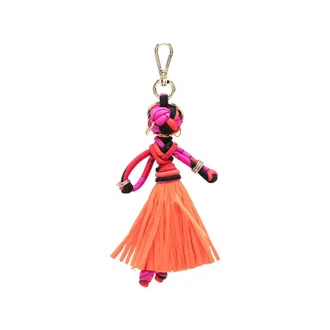 Pucci Keyrings, female, Multicolor, Size: ONE SIZE Bag Charm in Iride Print