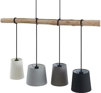 Lindby Lindby - Ceiling Lightdimmable Hinai made of Textile for Living Room & Dining Room