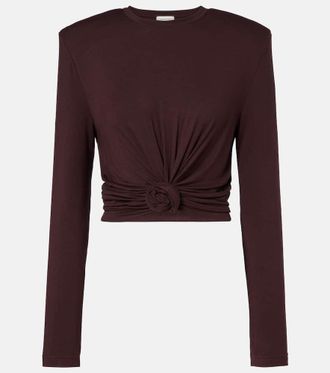 Magda Butrym Cotton-blend top