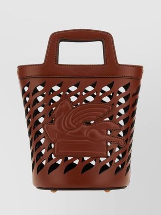 Etro leather bucket bag