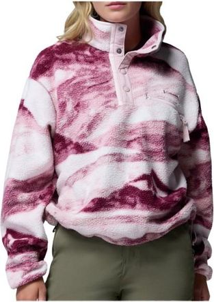 Columbia Helvetia II Printed Cropped Half Snap Fleecepullover f&uuml;r Damen | bunt
