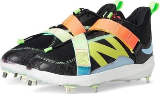New Balance FuelCell Lindor v2 Metal Baseball Cleats Mens Shoes Black/Neon Dragonfly : 11.5 D - Medium