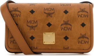 MCM Mcm Printed Canvas Aren Crossbody Bag