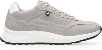 Australian Footware Mazzerato Nubuck Sneaker - Heren - Sneakers - Grijs - 41 EU - Schoenen