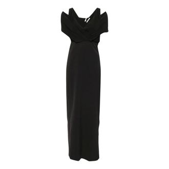 Patrizia Pepe Kleedjes, Dames, Zwart, S, K103 Jurk