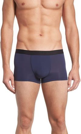 Hanro Micro Touch Boxer Brief in Midnight Navy at Nordstrom, Size Xx-Large