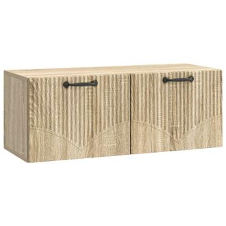 vidaXL Mueble Para Tv De Pared Roble Sonoma 78,5 X 31 X 30 Cm Vidaxl