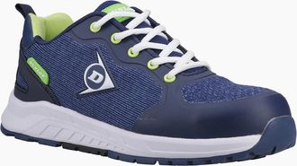 Dunlop Mens Dunlop T-Max Textile Mens Navy/Lima Safety Trainers - Size: 10