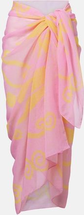 Cala de la Cruz Luana printed beach cover-up