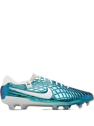 Nike Tiempo Legend 10 Elite cleats - men - Polyurethane/Fabric/Rubber - 7.5 - Blue