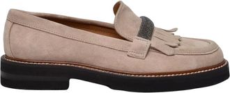 Eleventy Schoenen, Dames, Beige, 36 EU, Leer, Mocassin