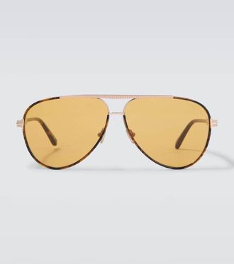 Tom Ford Rupert-02 aviator sunglasses