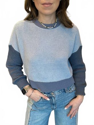 RD Style Rumor Pullover Sweater In Spring Blue