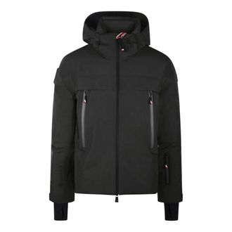 Moncler Chaqueta con Capucha de Tela T&eacute;cnica con Tecnolog&iacute;a Recco - Jackets - Hombre - Negro - M