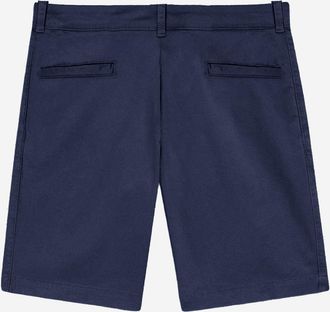 HUGO BOSS Mens Shorts Cotton Stretch Navy