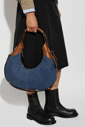 Moschino Denim Bag, Womens, Blue