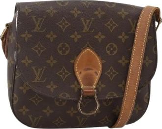 Louis Vuitton Pre-owned Vintage Monogram Schoudertas - Dames - Vintage Schoudertas - Bruin - ONE Size - Leer - Vintage