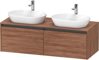Duravit Duravit Ketho.2 Mueble Bajo Lavabo, Recorte Para Lavabo En Ambos