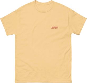 Generic Its Beamy Time Retro Tee T-Shirts (UK, Alpha, L, Regular, Regular, Yellow Haze)