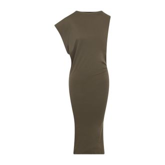 Jacquemus Khaki Boat Neck Dress