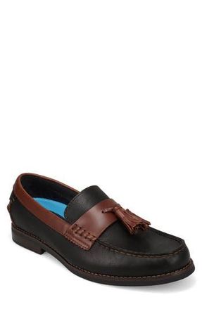 Dockers Pullman Two Tone Leather Loafer in Black /Brown at Nordstrom Rack, Size 10.5